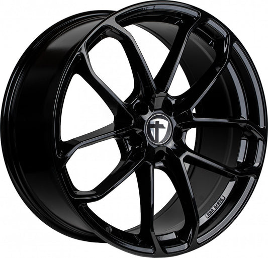 Tomason AR2 black glossy 9.5x21 ET37 - LK5/112 ML66.6