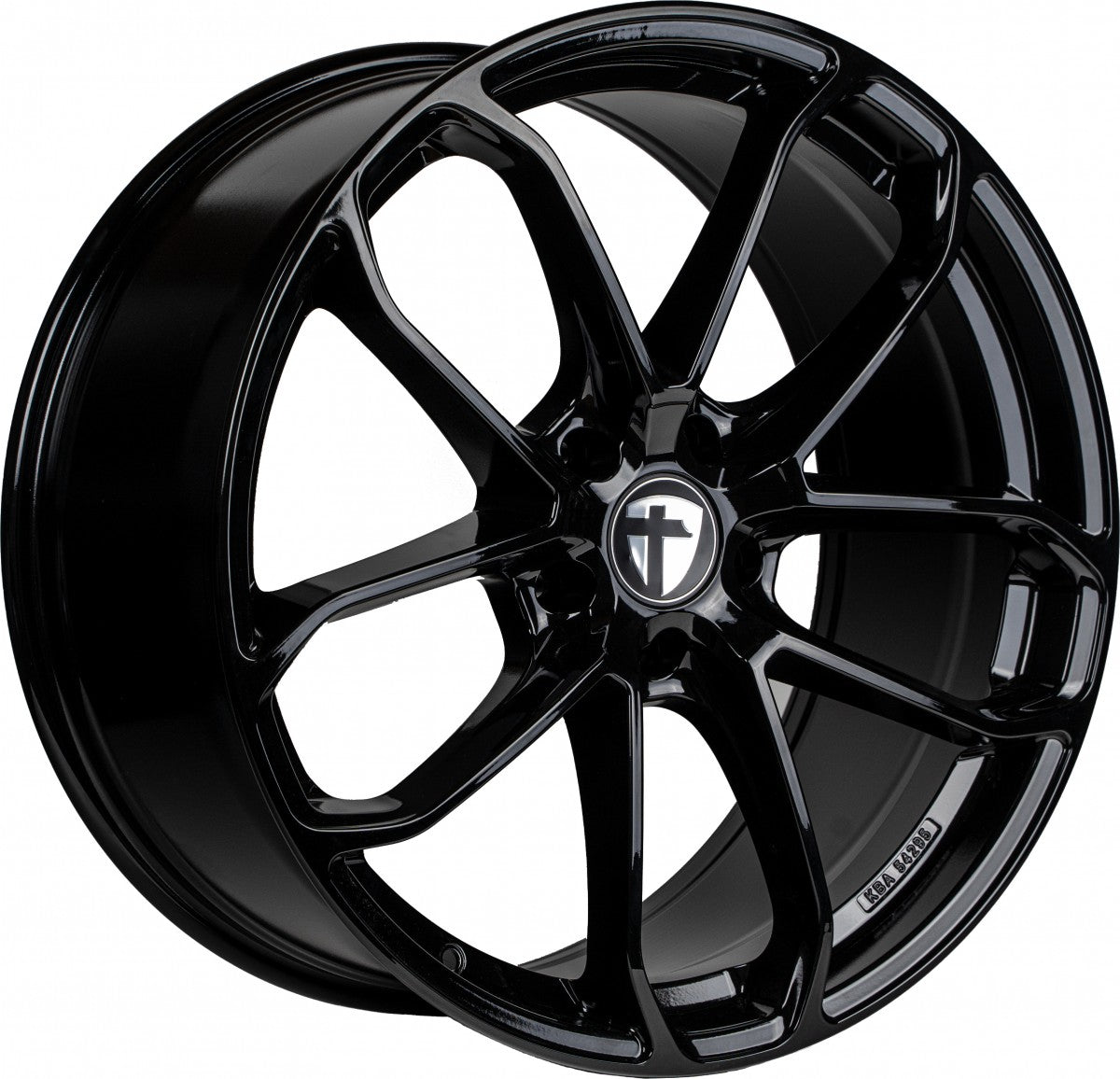 Tomason AR2 black glossy 10x22 ET20 - LK5/112 ML66.6
