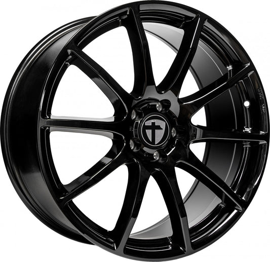 Tomason TN1 Flow black painted 8x20 ET45 - LK5/114.3 ML72.6