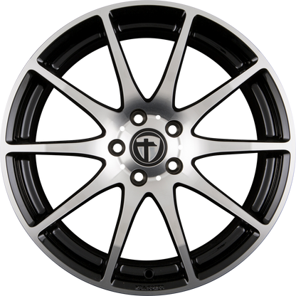 Tomason TN1 Flow black polished Alufelge 8x20 Zoll ET45 LK 5x114.3 ML72.6 – Bild 3