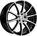 Tomason TN1 Flow black polished Alufelge 8x20 Zoll ET35 LK 5x112 ML66.6