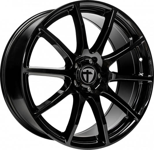 Tomason TN1 Flow black painted 9x19 ET45 - LK5/112 ML66.6