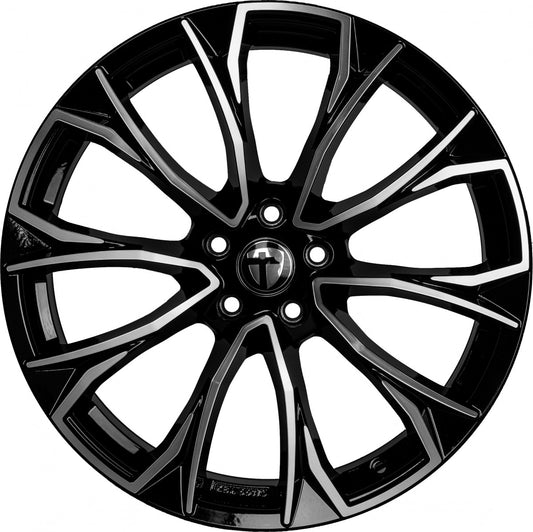 Tomason AR3 black polished 8.5x20 ET30 - LK5/112 ML66.6