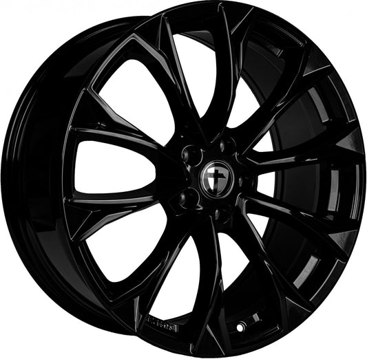 Tomason AR3 black painted 8.5x20 ET43 - LK5/112 ML66.6