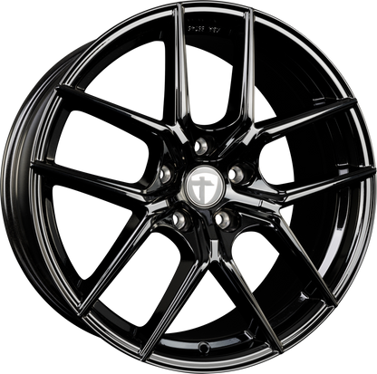 Tomason TN30 black painted Alufelge 8x18 Zoll ET45 LK 5x120 ML72.6 – Bild 4