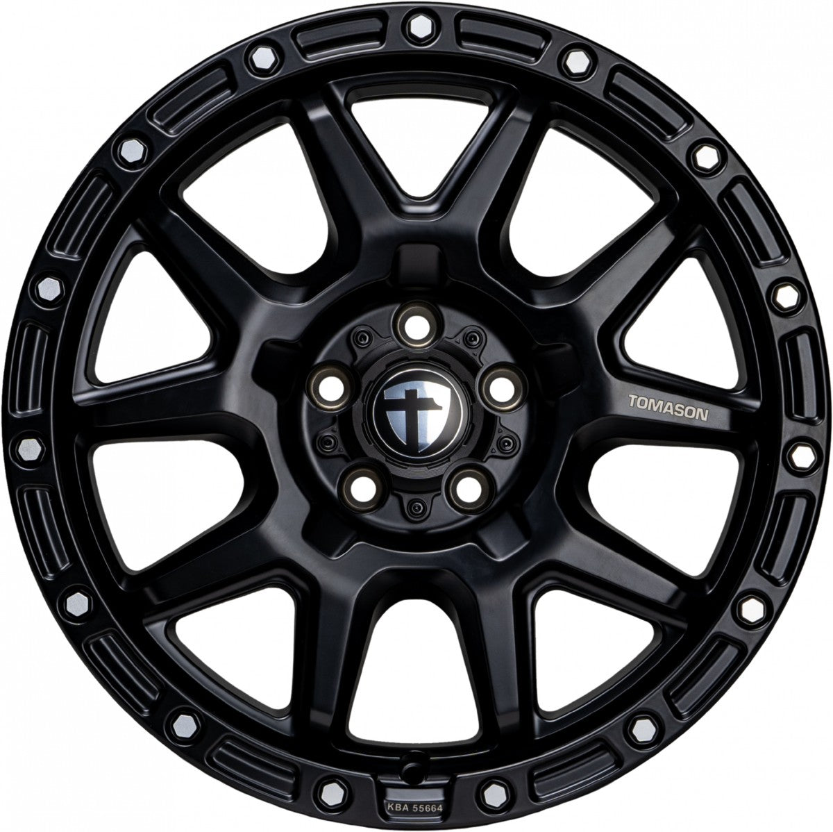 Tomason TN Offroad II black 8x18 ET45 - LK6/130 ML84.1