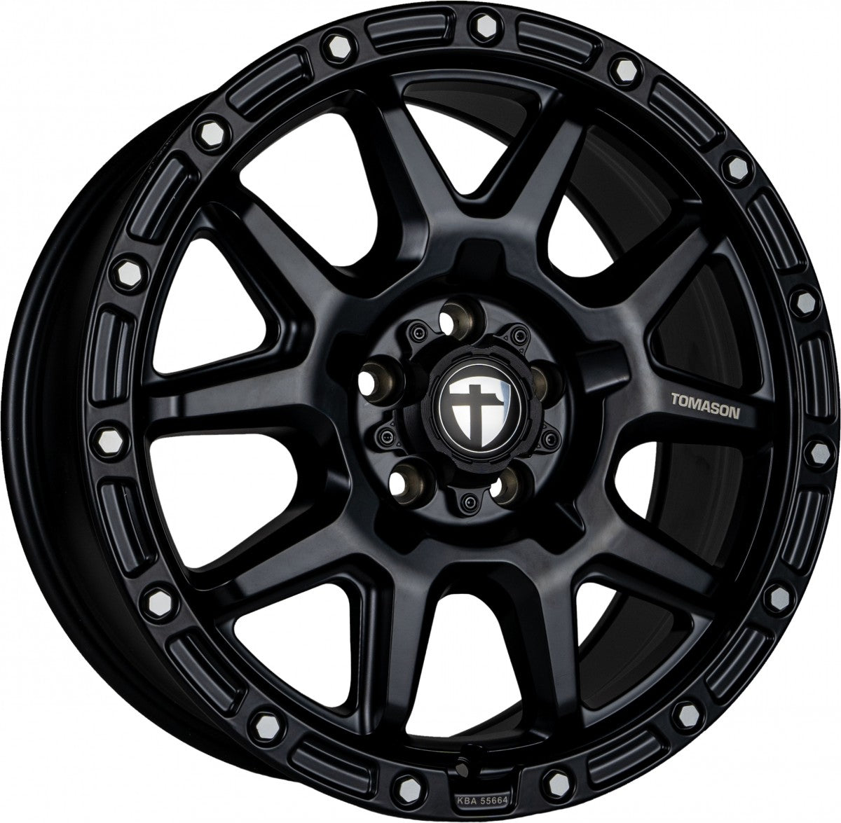 Tomason TN Offroad II black 8x18 ET45 - LK5/112 ML66.6