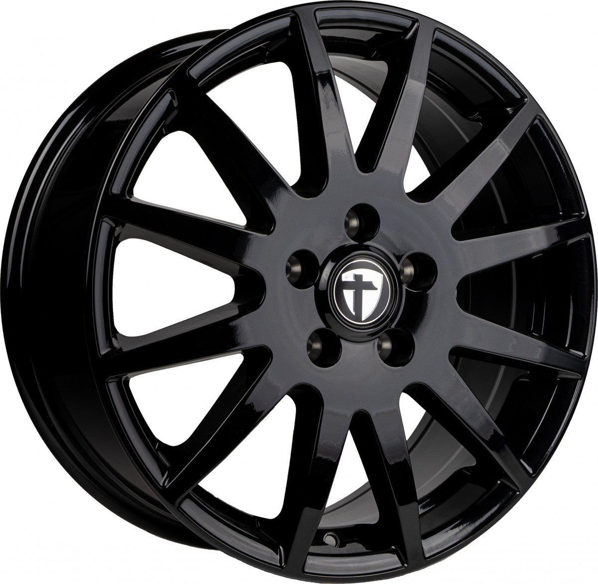 Tomason TN1F black painted 6.5x16 ET50 - LK6/120 ML74.6