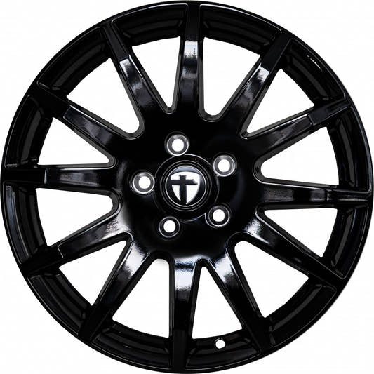 Tomason TN1F black painted 6.5x16 ET50 - LK6/120 ML74.6