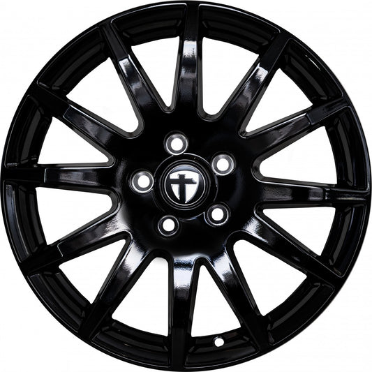 Tomason TN1F black painted 6.5x16 ET50 - LK6/120 ML74.6
