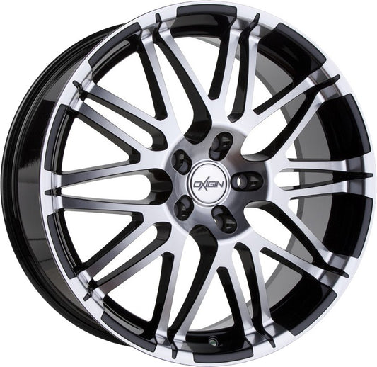Oxigin 14 Oxrock black full polish 8.5x18 ET50 - LK5/112 ML72.6