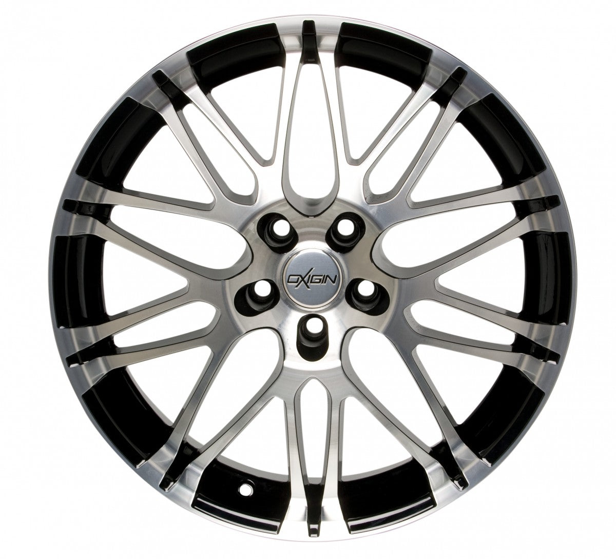 Oxigin 14 Oxrock black full polish 8.5x19 ET45 - LK5/130 ML71.6