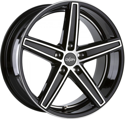 Oxigin 18 Concave black full polish HD 8.5x19 ET35 - LK5/114.3 ML72.6