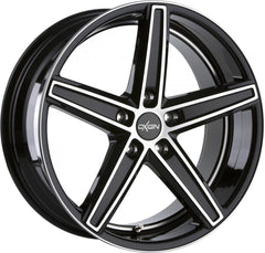 Oxigin 18 Concave black full polish HD Alufelge 8.5x19 Zoll ET35 LK 5x120 ML72.6