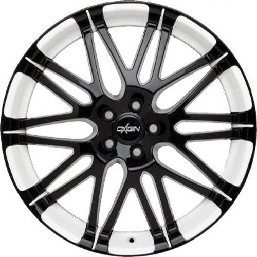 Oxigin 14 Oxrock black foil white Alufelge 7.5x17 Zoll ET35 LK 5x112 ML72.6 – Bild 2