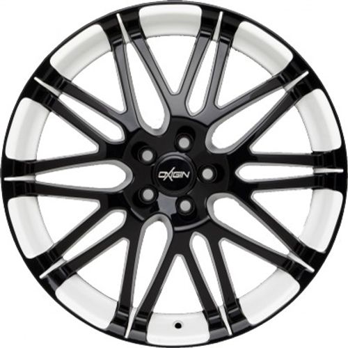 Oxigin 14 Oxrock black foil white Alufelge 7.5x17 Zoll ET35 LK 5x112 ML72.6 – Bild 2
