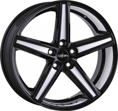 Oxigin 18 Concave black foil white Alufelge 9x20 Zoll ET45 LK 5x112 ML66.6