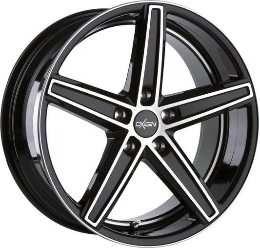 Oxigin 18 Concave black full polish HD 10x22 ET45 - LK5/130 ML71.6
