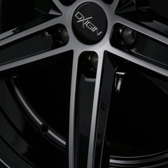 Oxigin 18 Concave black full polish HD Alufelge 9x21 Zoll ET18 LK 5x120 ML76.9