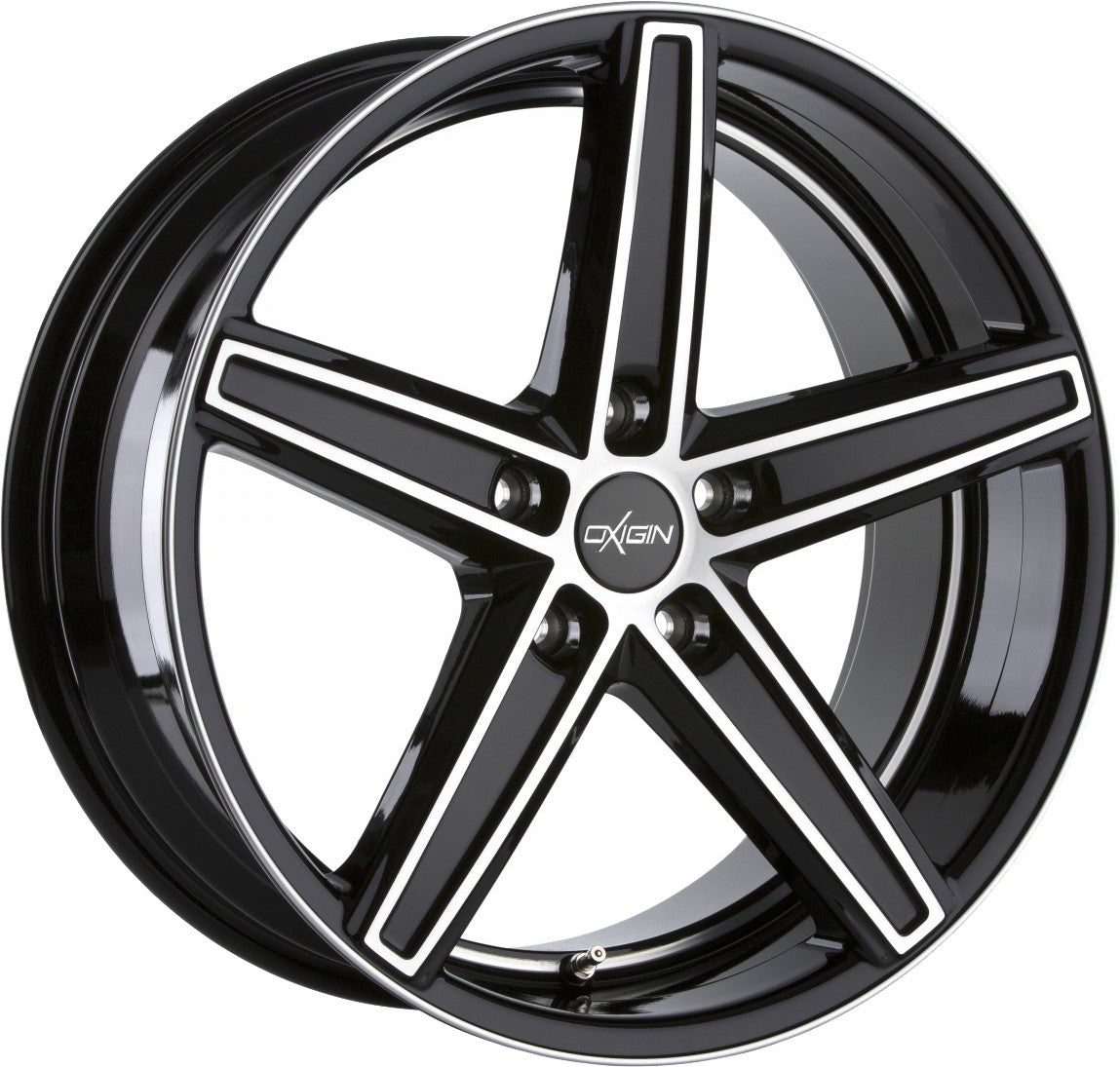 Oxigin 18 Concave black full polish HD 9.5x19 ET25 - LK5/120 ML76.9