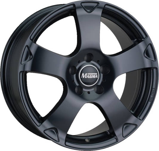 Magma Seismo mattschwarz-lackiert 7x16 ET30 - LK5/120 ML72.6