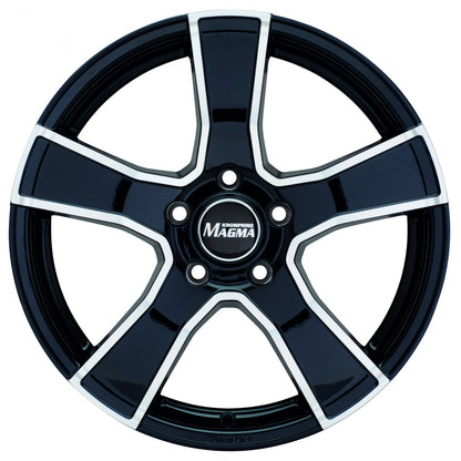 Magma Tezzo lavaschwarz-poliert 6.5x15 ET24 - LK4/108 ML65