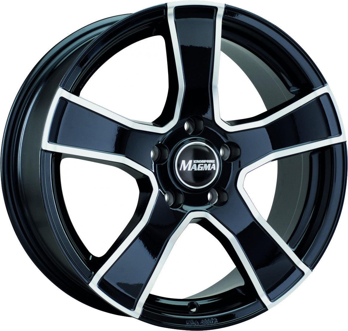 Magma Tezzo lavaschwarz-poliert 6.5x16 ET26 - LK4/108 ML65