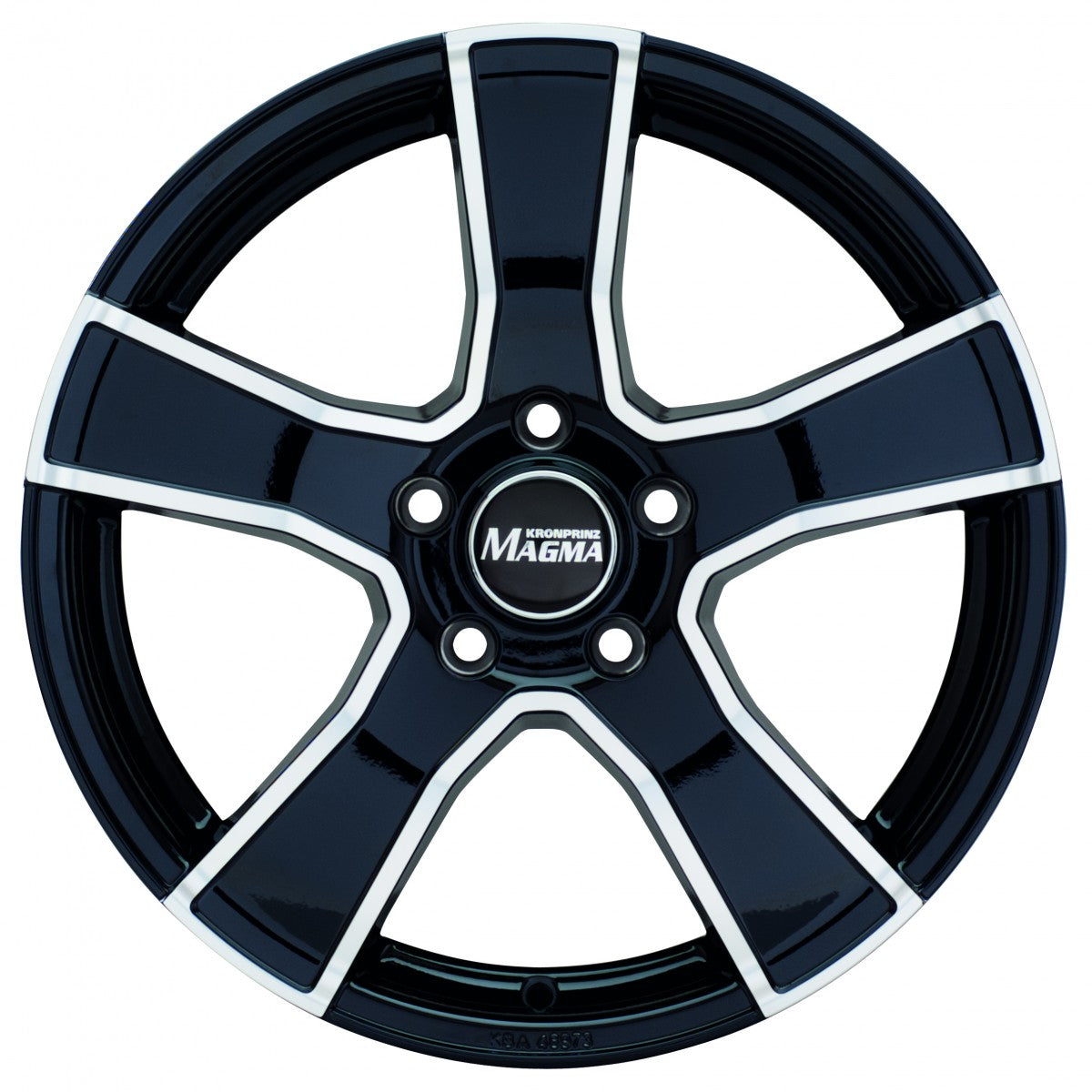 Magma Tezzo lavaschwarz-poliert 6.5x16 ET26 - LK4/108 ML65