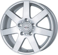 Platin P04 silver Alufelge 7x16 Zoll ET45 LK 5x108 ML72.6