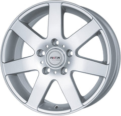 Platin P04 silver Alufelge 7x16 Zoll ET45 LK 5x108 ML72.6