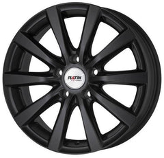 Platin P66 schwarz matt Alufelge 8x19 Zoll ET42 LK 5x114.3 ML72.6