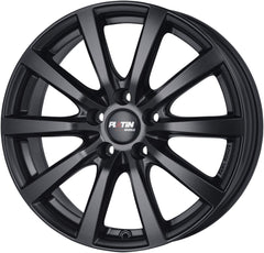 Platin P69 schwarz matt Alufelge 6.5x16 Zoll ET50 LK 5x114.3 ML72.6