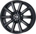 Platin P69 schwarz matt Alufelge 7.5x17 Zoll ET47 LK 5x112 ML66.5