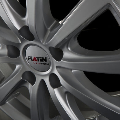Platin P69 polarsilber Alufelge 8x18 Zoll ET35 LK 5x114.3 ML72.6 – Bild 4