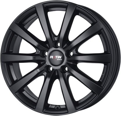 Platin P69 schwarz matt Alufelge 8x18 Zoll ET35 LK 5x112 ML66.5