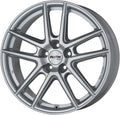 Platin P73 polarsilber Alufelge 7.5x17 Zoll ET45 LK 5x112 ML70.1