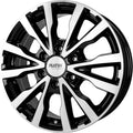 Platin P86 black polished Alufelge 6.5x16 Zoll ET54 LK 6x130 ML84.1