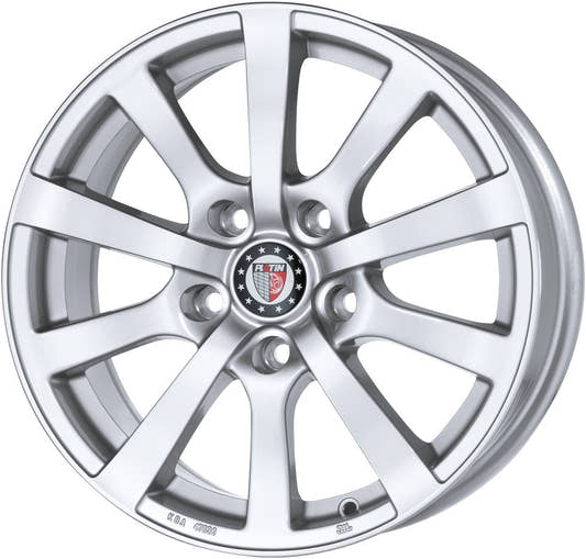 Platin P58 silver Alufelge
