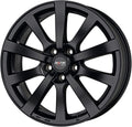 Platin P58 matt black Alufelge 6.5x15 Zoll ET38 LK 4x100 ML63.4