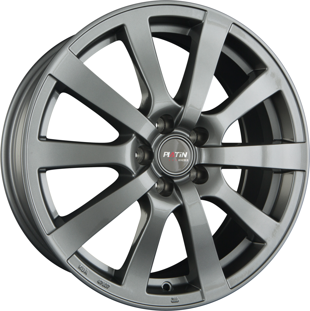 Platin P58 grey Alufelge 6.5x15 Zoll ET38 LK 4x100 ML63.4 – Bild 4