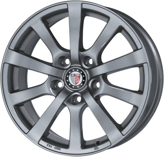 Platin P58 grey Alufelge