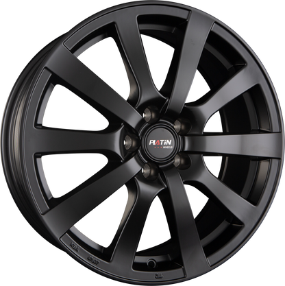 Platin P58 matt black Alufelge 7x16 Zoll ET48 LK 5x114.3 ML72.6 – Bild 4