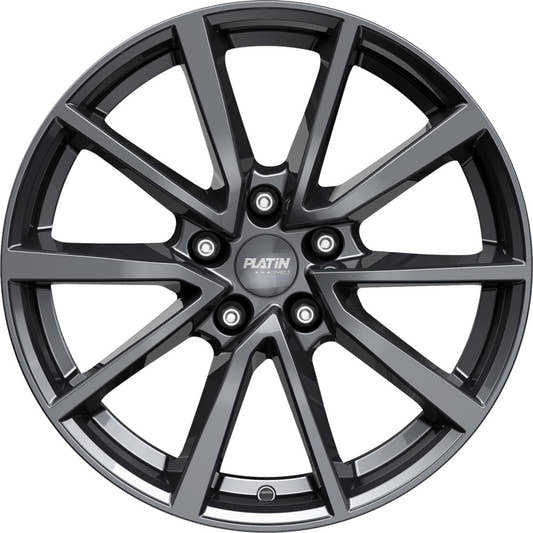 Platin P95 dark grey Alufelge – Bild 2