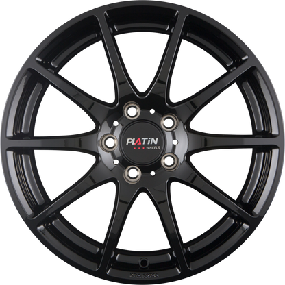 Platin P 113 Black Painted Alufelge 8x20 Zoll ET35 LK 5x112 ML66.6 – Bild 4