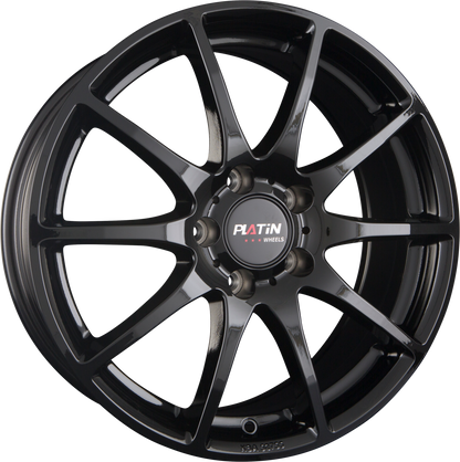 Platin P 113 Black Painted Alufelge 8x20 Zoll ET35 LK 5x112 ML66.6 – Bild 5