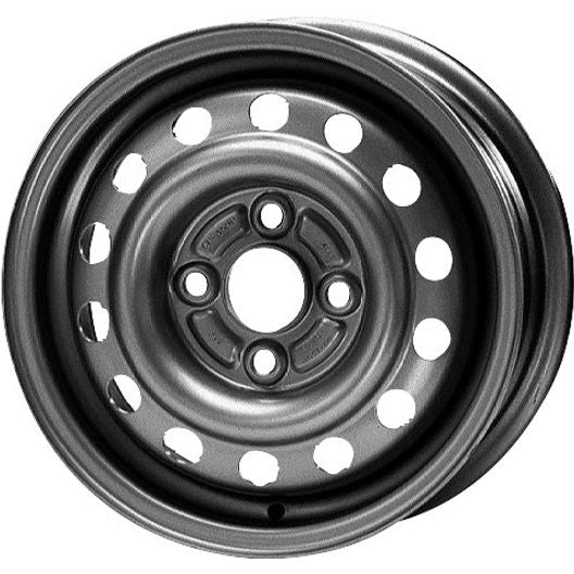 MWD 14091 Stahlfelge 5.5x14 Zoll ET34 LK 4x108 ML65