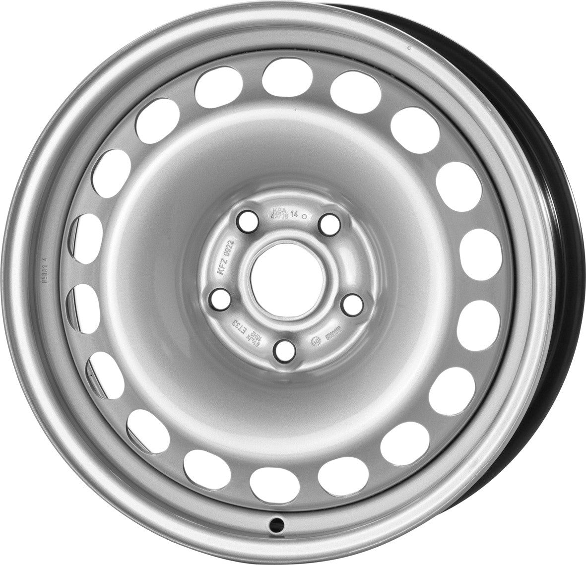 MWD 16117 Stahlfelge 6.5x16 Zoll ET33 LK 5x112 ML57.1