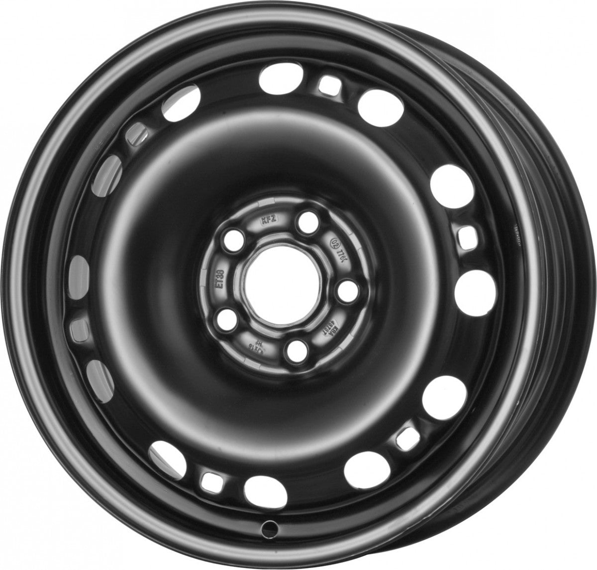 MWD 15219 Stahlfelge 6x15 Zoll ET38 LK 5x100 ML57.1