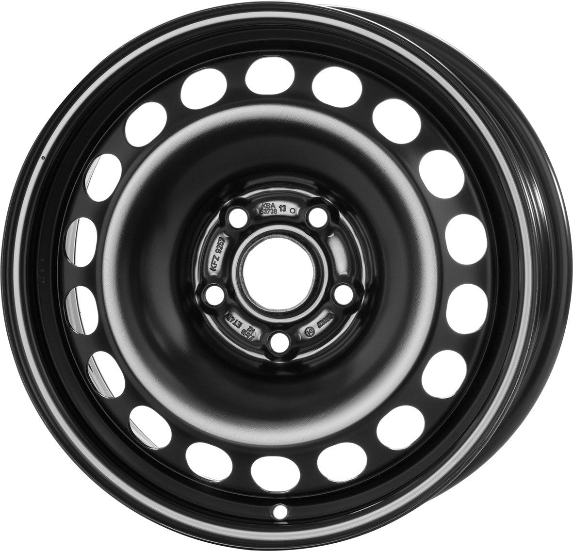 MWD 16133 Stahlfelge 7x16 Zoll ET45 LK 5x112 ML57.1