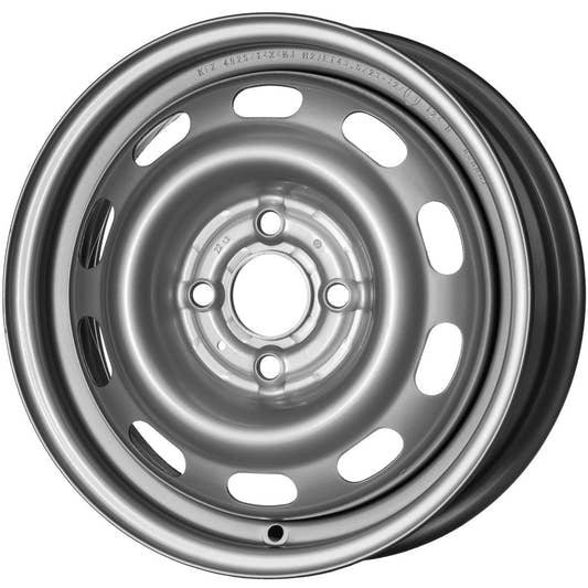 MWD 14192 Stahlfelge 4.5x14 Zoll ET43.5 LK 4x100 ML56.5